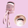Heated eyelash curler