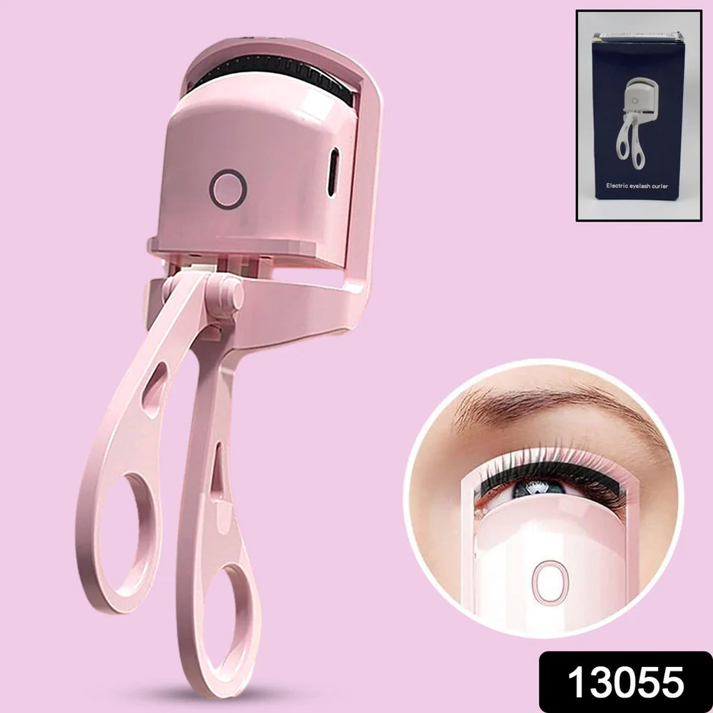 Heated eyelash curler