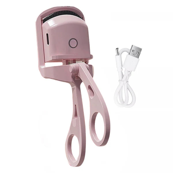 Heated eyelash curler